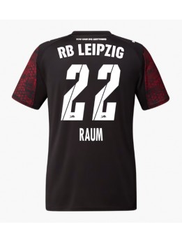 Billige RB Leipzig David Raum #22 Tredjedrakt 2025-26 Kortermet